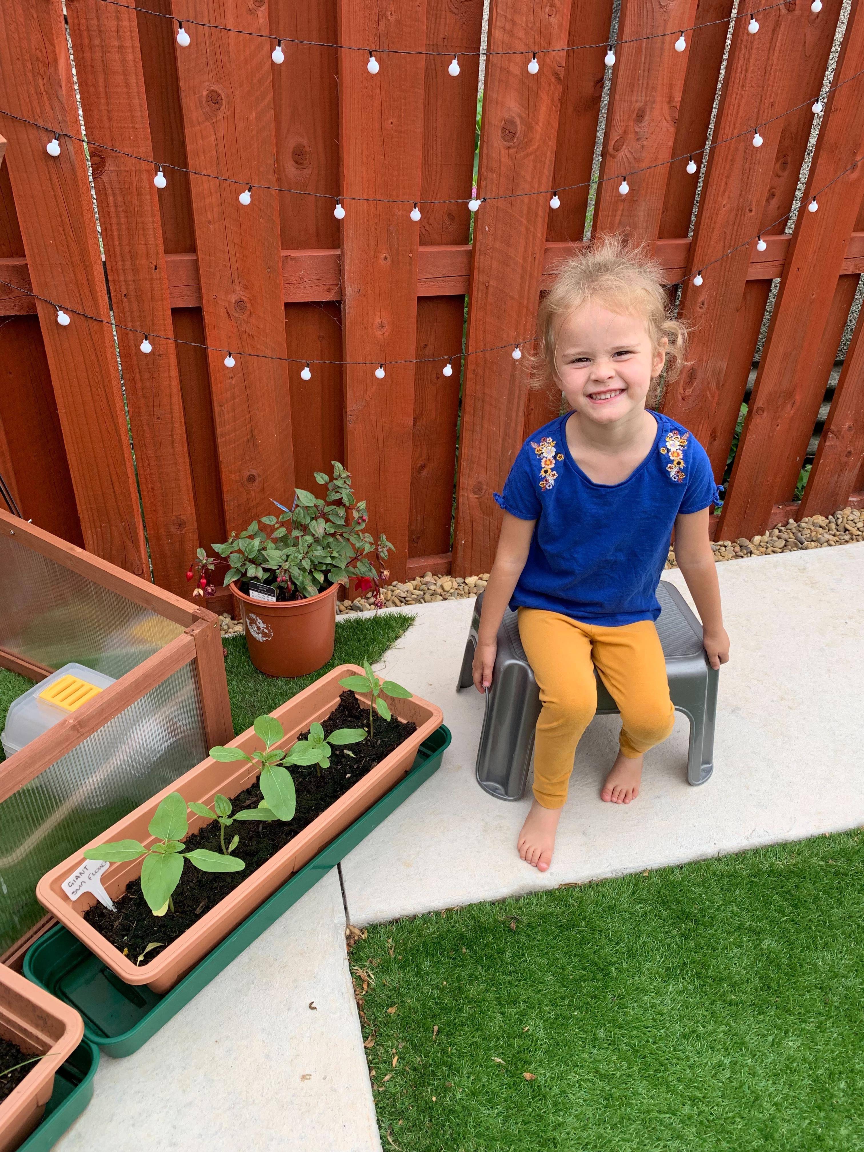 Geraint O - Sunflower selfie