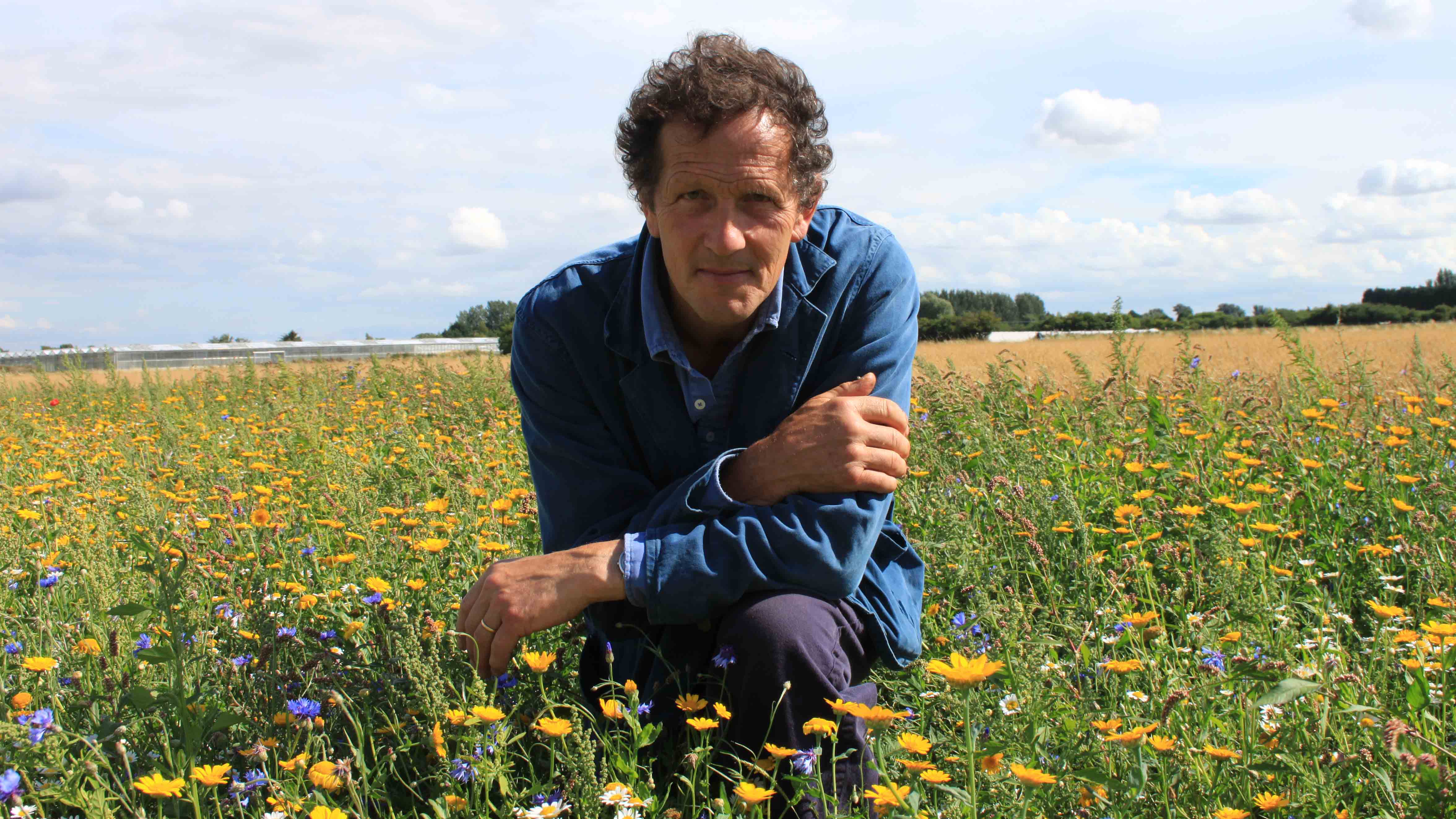 Expert gardener, Monty Don.