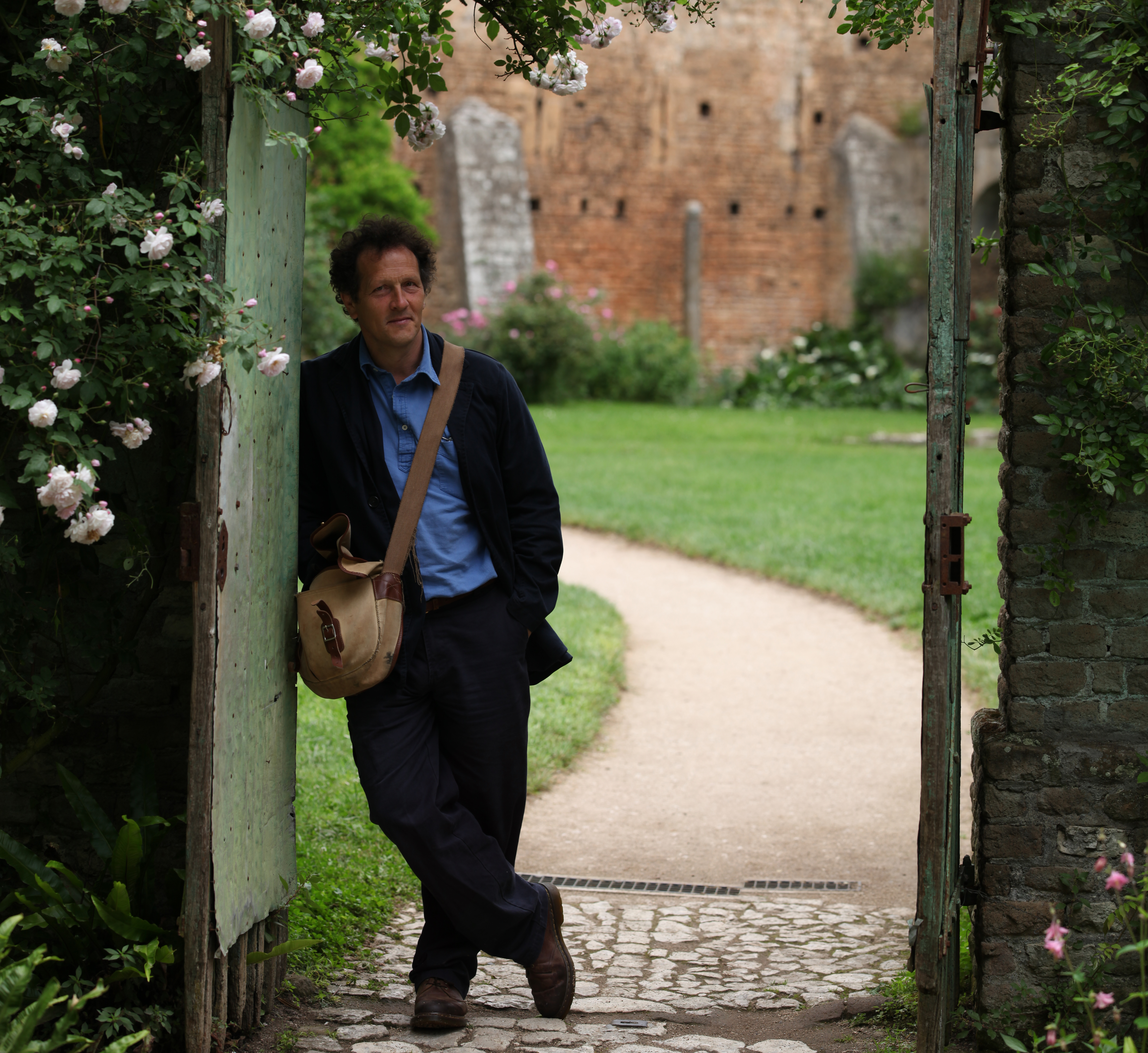Monty Don in garden